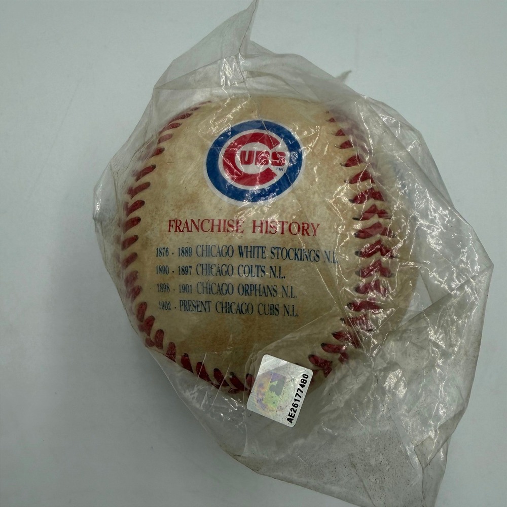 MLB Chicago Cubs Fotoball 2001 Wrigley Field Franchise Stadium History Baseball